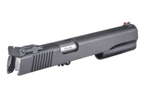 1911 Government Slide from Fusion Firearms -- bar-stock with front and rear serrations