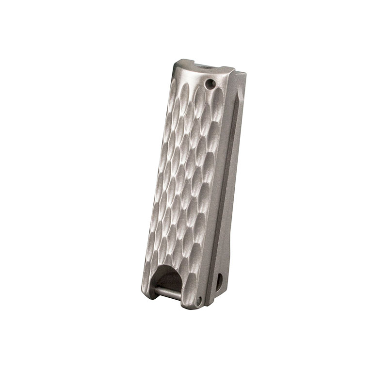 【11694】Founder ファウンダー モッキンバードタイプシルバー 1911 Mainspring Housing - Government, Chainlink, Stainless