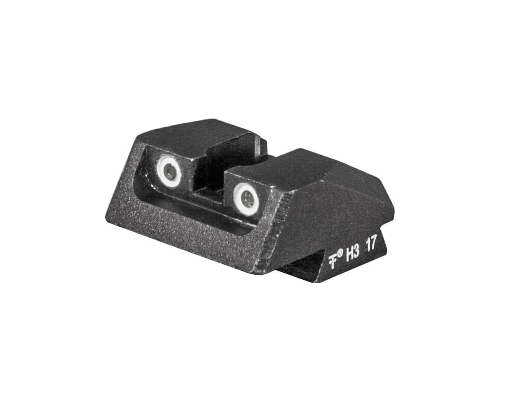 1911-A1 Mil Spec Tritium Rear Fixed Night Sight - Screw Down Style