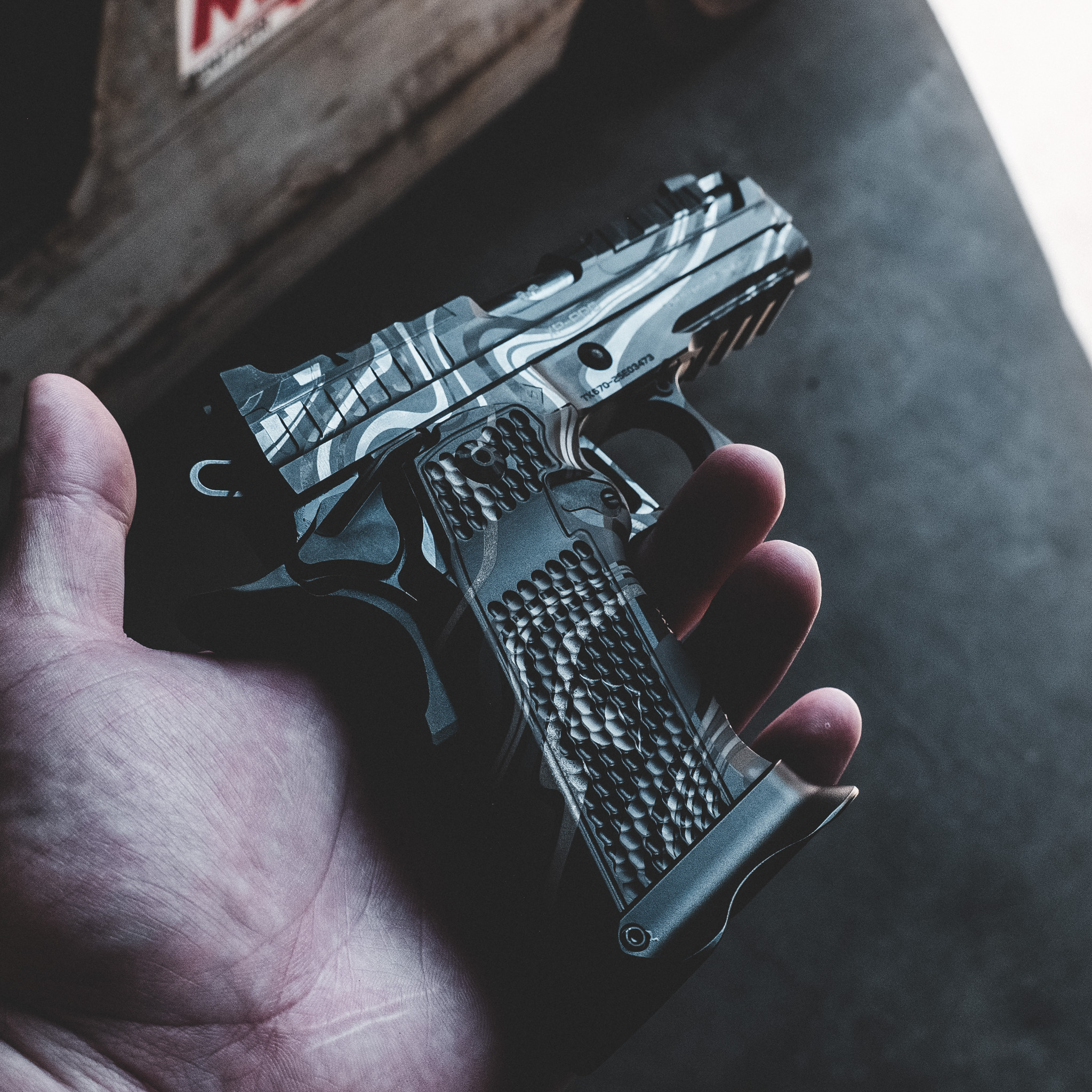 XP PRO - 9MM – Black Damascus Custom Shop Edition (MADE TO ORDER)