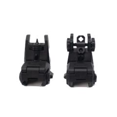 Fusion Fully Adjustable Folding Sight Set (Picatinny Mount)