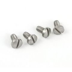 1911 Grip Screws - Slot, Stainless (4)