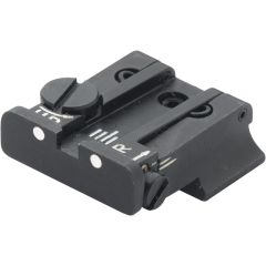 S&W - 3rd Gen. 9mm & 40cal. - Rear Adjustable Sight - White Dot