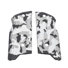 XF Pro Grips - Snow Camo - Aluminum