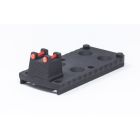1911 RMR Trijicon Base Plate Red Fiber Optic - Lightweight Aluminum