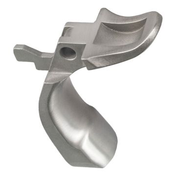 1911 Beavertail - Grip Safety - .25 Radius, Stainless Polished 