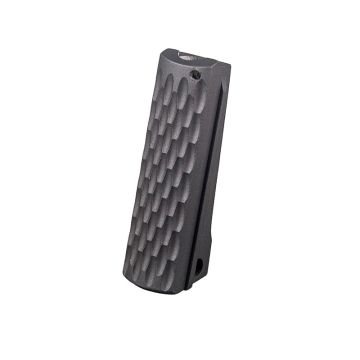 1911 Alloy Mainspring Housing - Government, Chainlink, Black