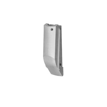 1911 Alloy  Mainspring Housing - Carry Cut, Plain, Silver