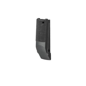 1911 Alloy Mainspring Housing - Carry Cut, Checkered, Black