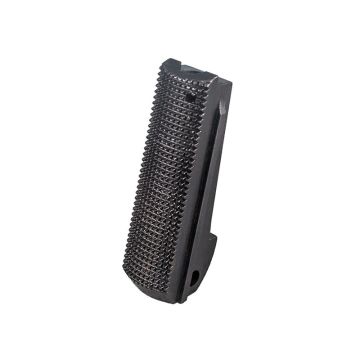 1911 Double Stack Mainspring Housing - Flat, Checkered, Black