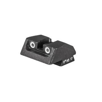 1911 Mil Spec Tritium Rear Fixed Night Sight - Screw Down Style