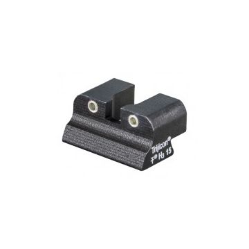 1911 Mil Spec Tritium Rear Fixed Night Sight - Blade Style