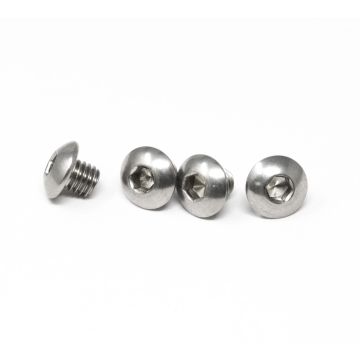 1911 Double Stack Grip Screws - Hex, Stainless (4)