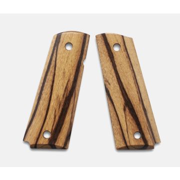 1911 Full Size Grips, Inkberry, Smooth, Beveled Bottom