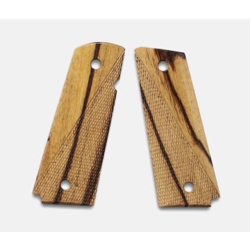 1911 Full Size Grips, Inkberry, Ranger Cut, Beveled Bottom, Thin