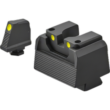 LPA Glock 17–48 (Optical Ready) — Luminova Night Sights (Adjustable)