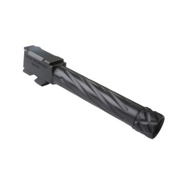 XF Pro Fluted Threaded Barrel - Black (Glock 19 Compatible)