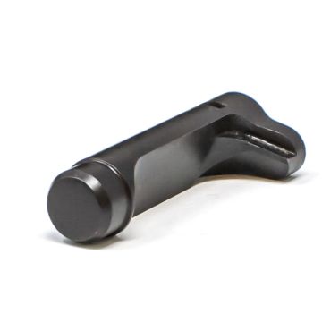 1911 Double Stack Magazine Catch - Standard, Black Beveled