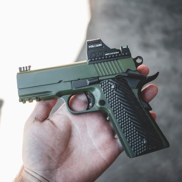 1911 PISTOL - TAC Emerald NCOM - 45 ACP
