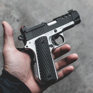 1911 Pistol - "Shadow Chrome" Carry Riptide-C 9MM