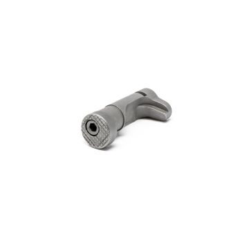 1911 Magazine Catch - Over-Sized Button, Stainless Steel