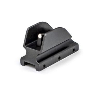 Adjustable Tactical Front Shotgun Sight - Screw In, White Dot