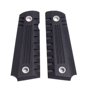 1911 Grips - Slotted Operator - G10 Aluminum Bushings