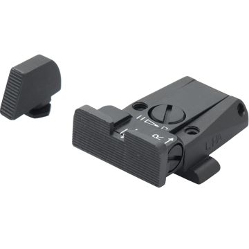 Glock 17 - 43 - Black Target Adjustable Sight Set