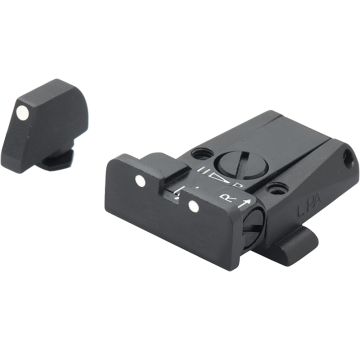 Glock 17 - 43 - White Dot Adjustable Sight Set