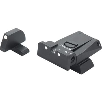 H&K 40 USP - White Dot Adjustable Sight Set