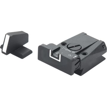 H&K P7 - White Outline Adjustable Sight Set