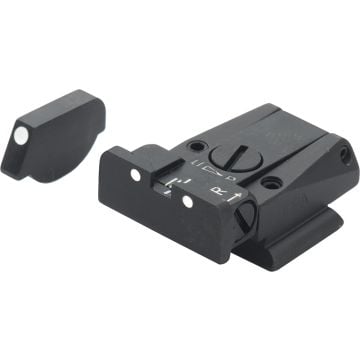 Ruger - P85-P89 - White Dot Adjustable Sight Set