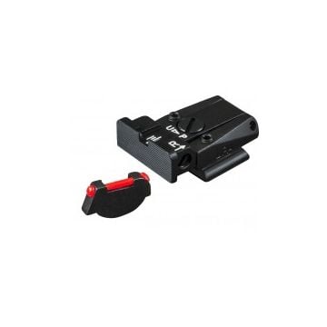 Ruger - P85-P89 - Black Target with Fiber Front Adjustable Sight Set
