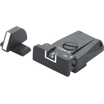 Beretta 8000 Cougar, 92A1, 98A1, M9A3, 90TWO - White Outline Adjustable Sight Set