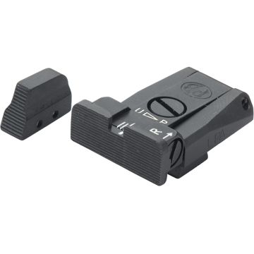 Beretta 92, 96, 98, M9 - Black Target Adjustable Sight Set