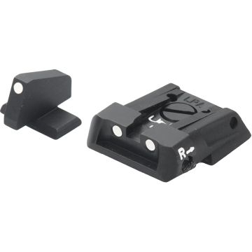 H&K - P30, P45, VP9 VP9 Striker - White Dot Adjustable Sight Set