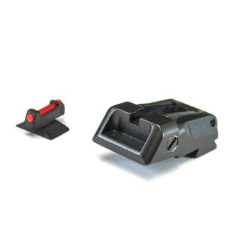 BUL - M5 - Black Target with Fiber Front Adjustable Sight Set