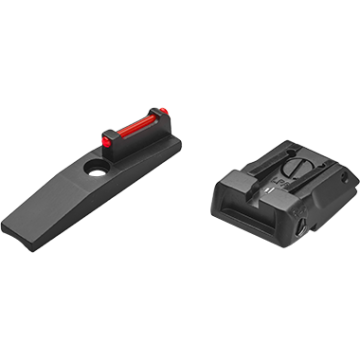 LPA Target Rear & Fiber Optic Front Sight Set for Ruger Mark IV Series