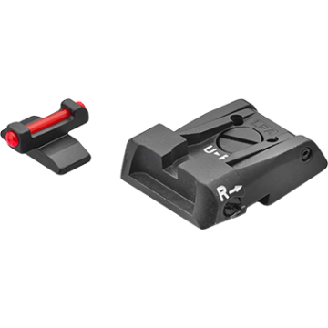 LPA Red Fiber Front Carry Sight Set for Beretta 92X Performance