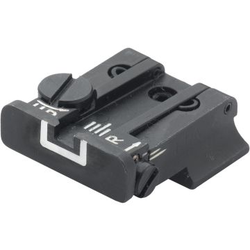 S&W - SW99 Walther P99 - Rear Adjustable Sight - White Outline
