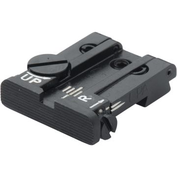 Sig Sauer - P220/225 ect. & XD - Rear Adjustable Sight - Black Serrated