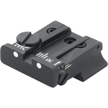 CZ - 75 & 85 (Newer Models) Rear Adjustable Sight - White Dot