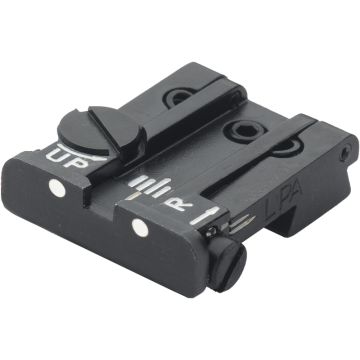 Tanfoglio EAA / Springfield P9 - Rear Adjustable Sight - White Dot 