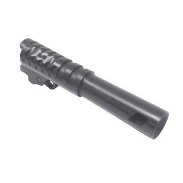 XP Pro 4" Fluted 1911 Barrel - 9MM - Clark/Para Ramped - Ported (Black)