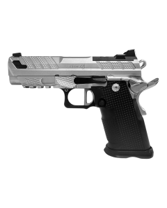 XP PRO&trade; V2 9mm Double-Stack 1911 Pistol - Chrome - Ported + Ambi Thumbledge