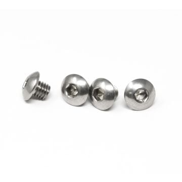 1911 Double Stack Grip Screws - Hex, Stainless (4)
