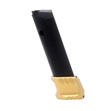 Fusion +5 Magazine Extension Kit for Magazines Compatible with GLOCK G17 Pistols - Gold (XP Pro Compatible)