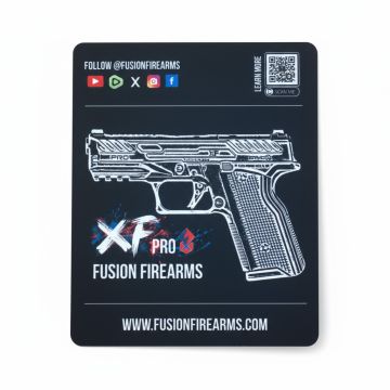 Fusion Firearms XF Pro Mouse Pad – 7" x 8.5"