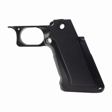 XP Pro Aluminum Grip - Aggressive Checkered - Black