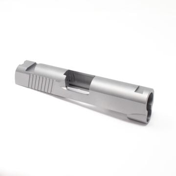 1911 officer slide 3.5" with Novak sight cuts and rear serrations